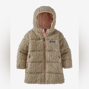 Patagonia Baby Recycled Hi-Loft Parka Sherpa - Size 3T. NWT
